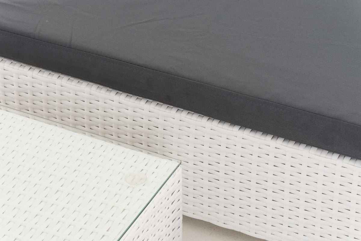 CLP Sonnenliege Nadi mit Tisch eisengrau – Produktabbildung 9