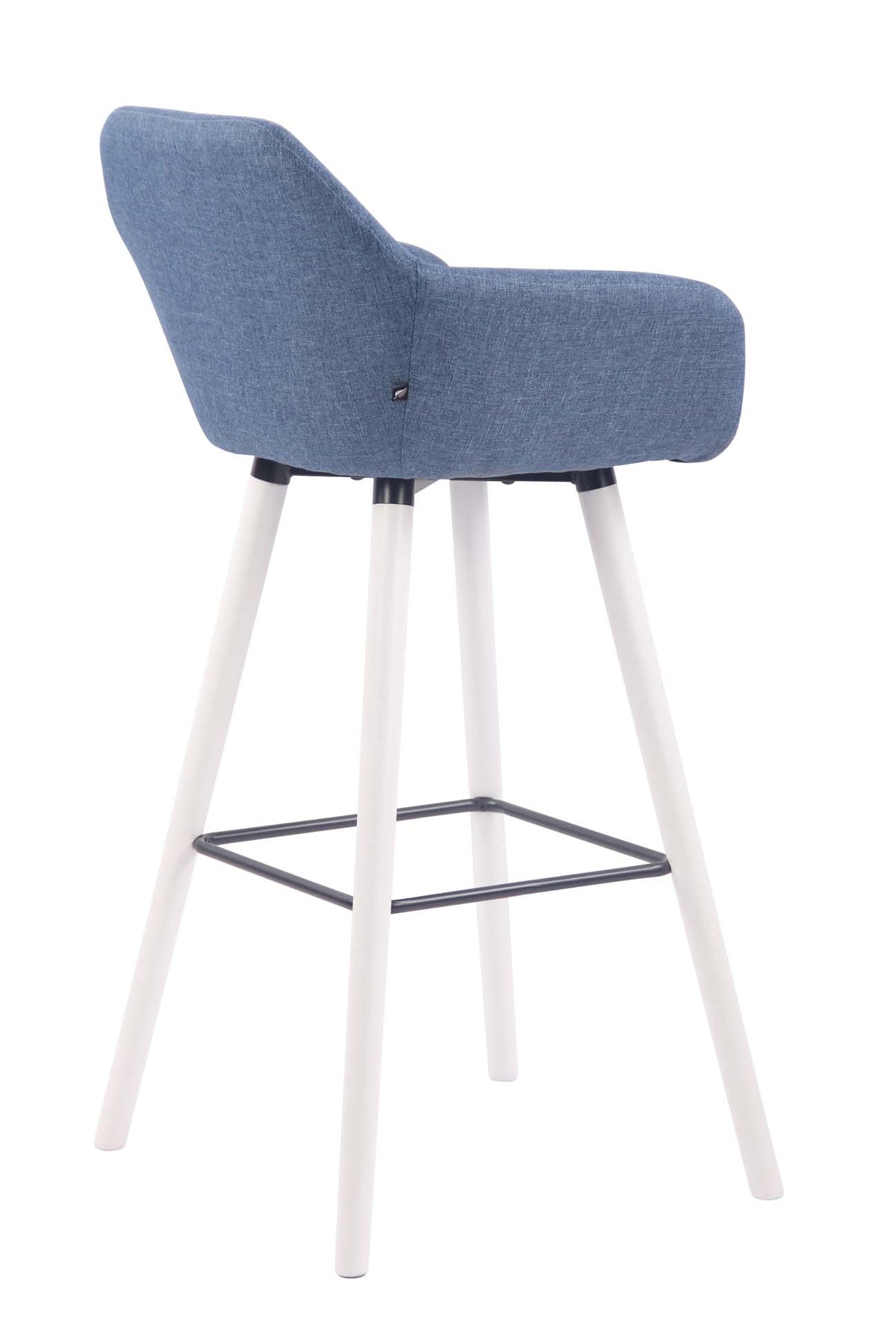 CLP Barhocker Adelaide Stoff weiß – Produktabbildung 4