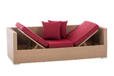 CLP Lounge-Sofa Solano rubinrot – Produktabbildung 3