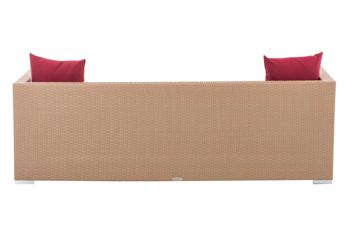 CLP Lounge-Sofa Solano rubinrot – Produktabbildung 4