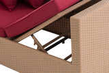 CLP Lounge-Sofa Solano rubinrot – Produktabbildung 5
