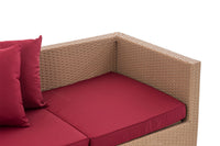CLP Lounge-Sofa Solano rubinrot – Produktabbildung 7