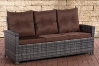 CLP Sofa 3er Fisolo terrabraun