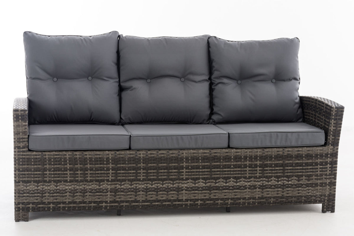 CLP Sofa 3er Fisolo eisengrau – Produktabbildung 2