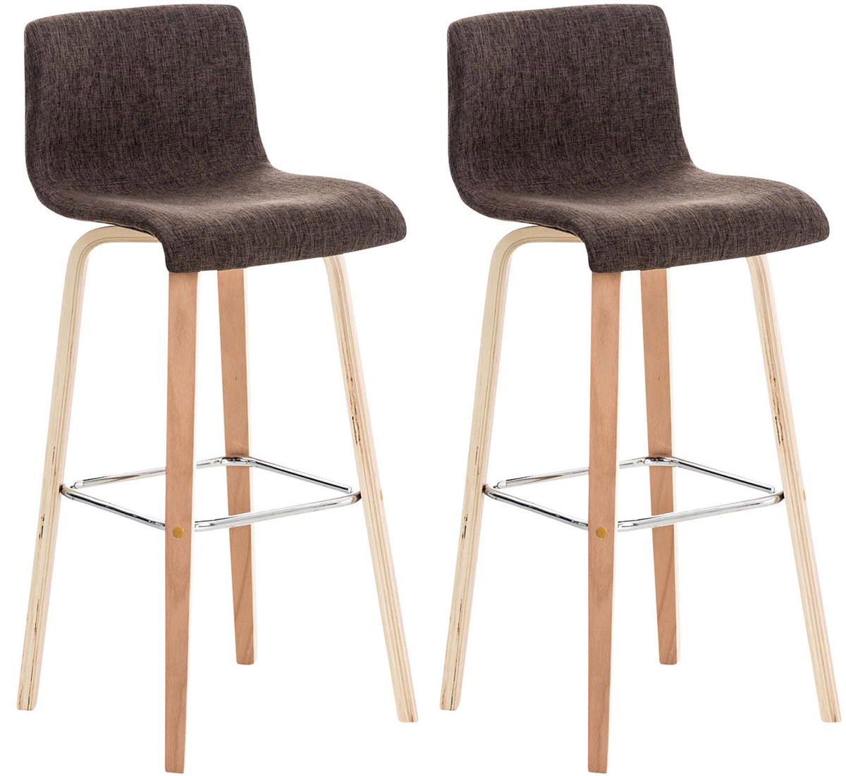 CLP 2er Set Barhocker Malone Stoff – Produktabbildung 4