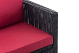 CLP Ecksofa Tibera 5mm rubinrot – Produktabbildung 4
