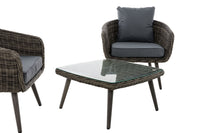 CLP Balkon-Set Ameland Rundrattan eisengrau 40 cm (Dunkelgrau) – Produktabbildung 7