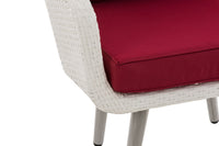 CLP Sessel Ameland Flach rubinrot 45 cm (Hellgrau) – Produktabbildung 5
