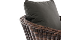 CLP Sessel Ameland Rund anthrazit 45 cm (Dunkelbraun) – Produktabbildung 4