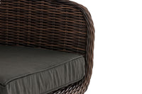 CLP Sessel Ameland Rund anthrazit 45 cm (Dunkelbraun) – Produktabbildung 6