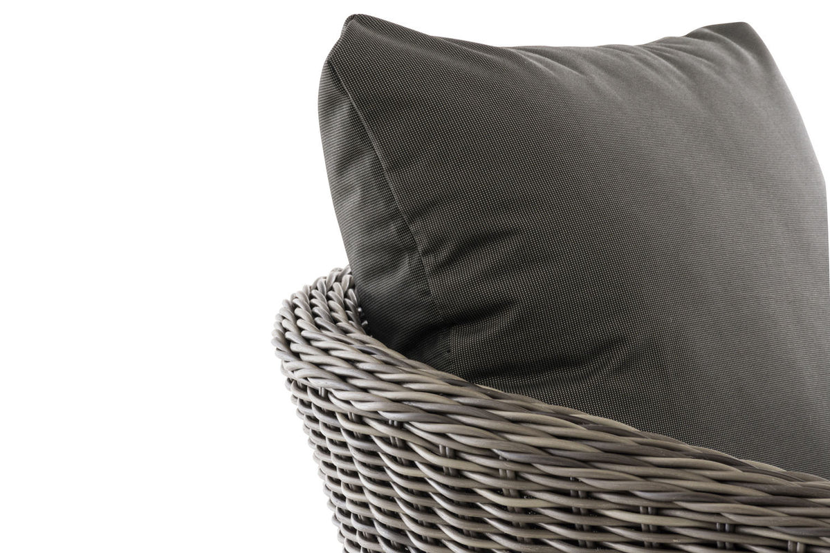 CLP Sessel Ameland Rund anthrazit 45 cm (Dunkelgrau) – Produktabbildung 10