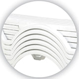 CLP 10er Set Sonnenliege Aqua – Produktabbildung 5