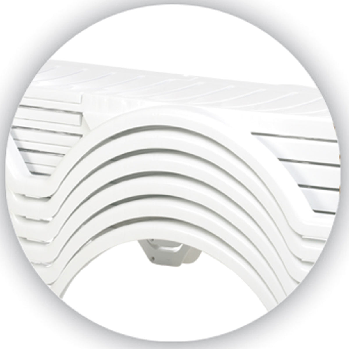 CLP 10er Set Sonnenliege Aqua – Produktabbildung 5