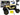 LEAN Toys Auto RC High Wheels 1:18 Kunststoff Schwarz Gold