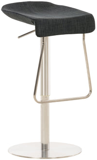 CLP Barhocker Rabat Stoff edelstahl – Produktabbildung 6