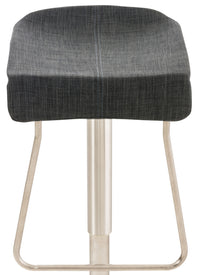 CLP Barhocker Rabat Stoff edelstahl – Produktabbildung 7