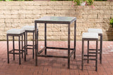 CLP Gartenbar Alia 5mm cremeweiß