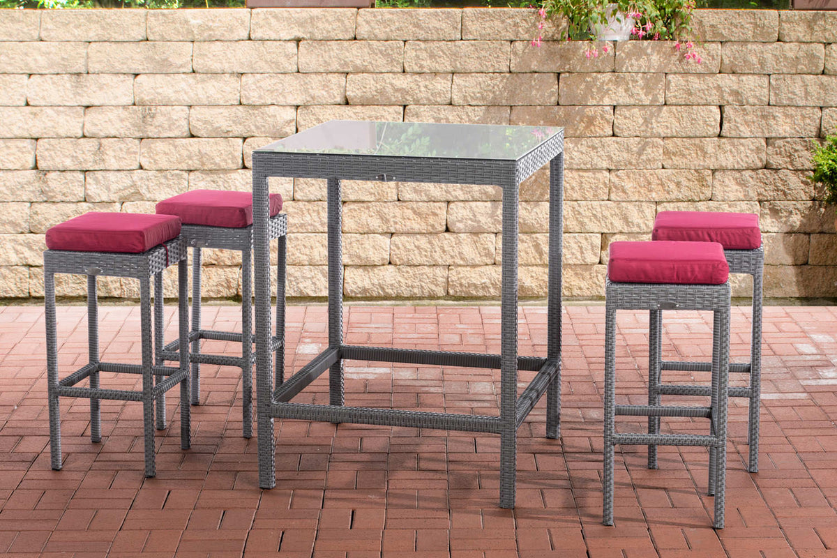 CLP Gartenbar Alia rubinrot – Produktabbildung 4