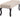 CLP Sitzbank Brest Stoff Antik-dunkel 100 cm