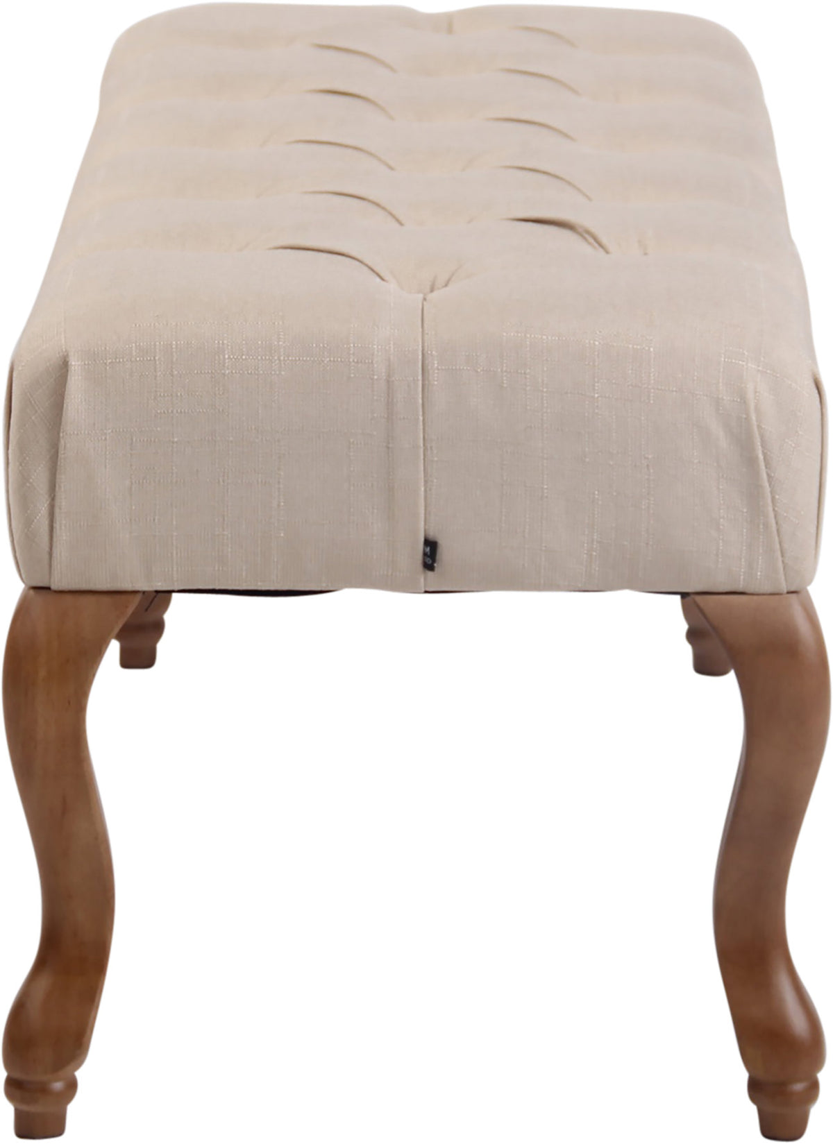 CLP Sitzbank Brest Stoff Antik-hell 100 cm – Produktabbildung 2