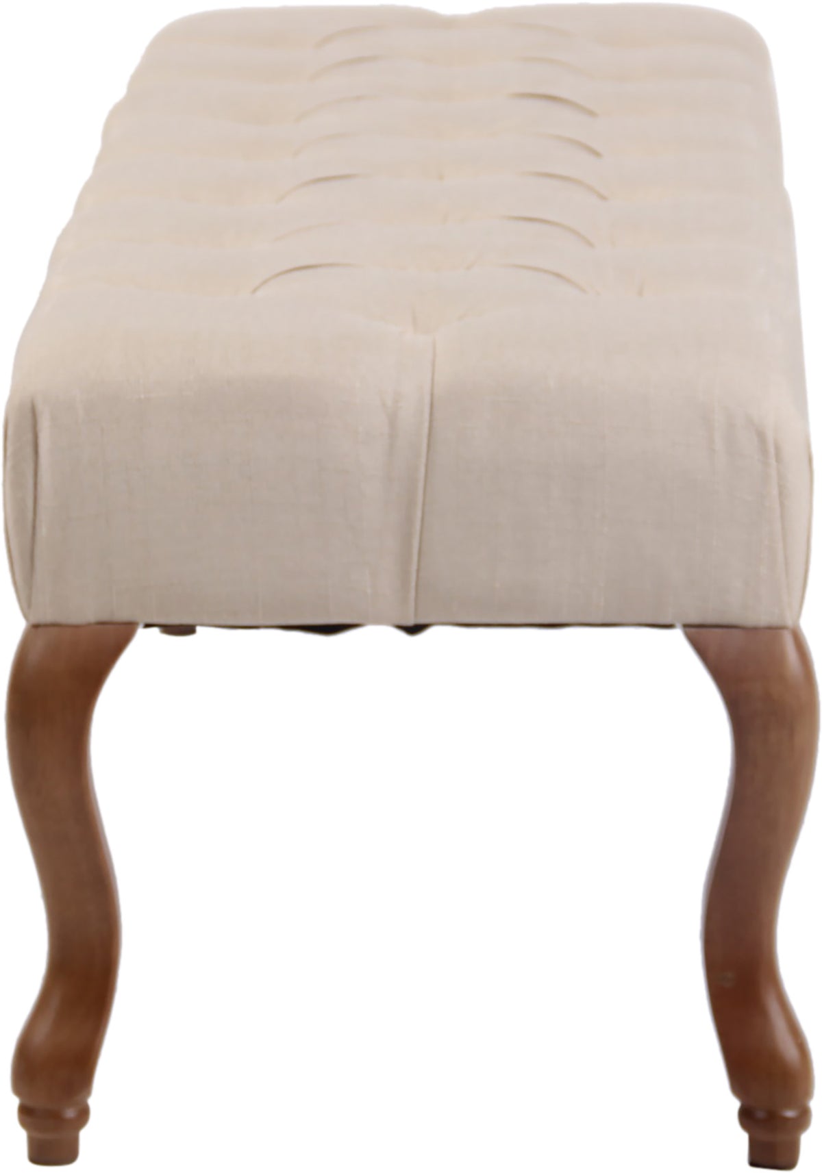 CLP Sitzbank Brest Stoff Antik-hell 120 cm – Produktabbildung 2