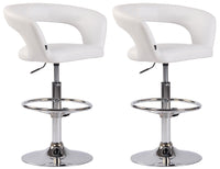CLP 2er Set Barhocker Jaen Kunstleder – Produktabbildung 7