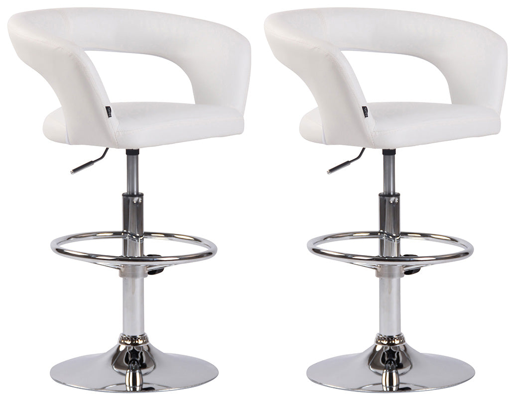 CLP 2er Set Barhocker Jaen Kunstleder – Produktabbildung 7