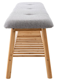 CLP Sitzbank Marne Stoff 120 cm – Produktabbildung 3