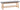 CLP Sitzbank Marne Stoff Square 120 cm