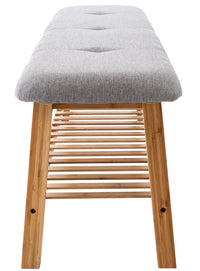 CLP Sitzbank Marne Stoff Square 120 cm – Produktabbildung 3