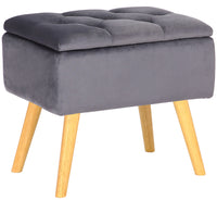 CLP Sitzhocker Chloe Samt – Produktabbildung 7