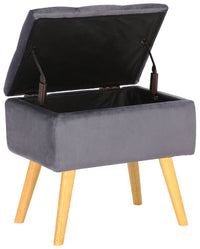 CLP Sitzhocker Chloe Samt – Produktabbildung 9