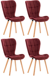 CLP 4er Set Stuhl Elda Samt – Produktabbildung 9