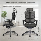 CLP Bürostuhl Norfolk Ergonomic – Produktabbildung 7