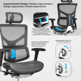 CLP Bürostuhl Spokane Ergonomic – Produktabbildung 3