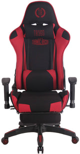 CLP Racing Bürostuhl Turbo Stoff mit Fußablage – Produktabbildung 3