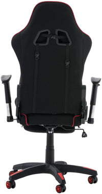 CLP Racing Bürostuhl Turbo Stoff mit Fußablage – Produktabbildung 4