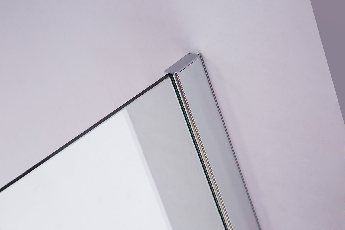 CLP Duschabtrennung 90x200x100cm rund – Produktabbildung 3