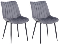 CLP 2er Set Stühle Rahden Samt – Produktabbildung 8