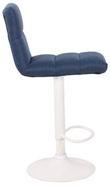 CLP Barhocker Limerick Stoff weiß – Produktabbildung 3