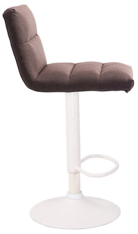 CLP Barhocker Limerick Stoff weiß – Produktabbildung 6