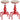 CLP 2er Set Barhocker Lumos, Holz, antik