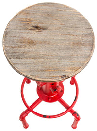 CLP 2er Set Barhocker Lumos, Holz, antik – Produktabbildung 5