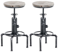CLP 2er Set Barhocker Lumos, Holz