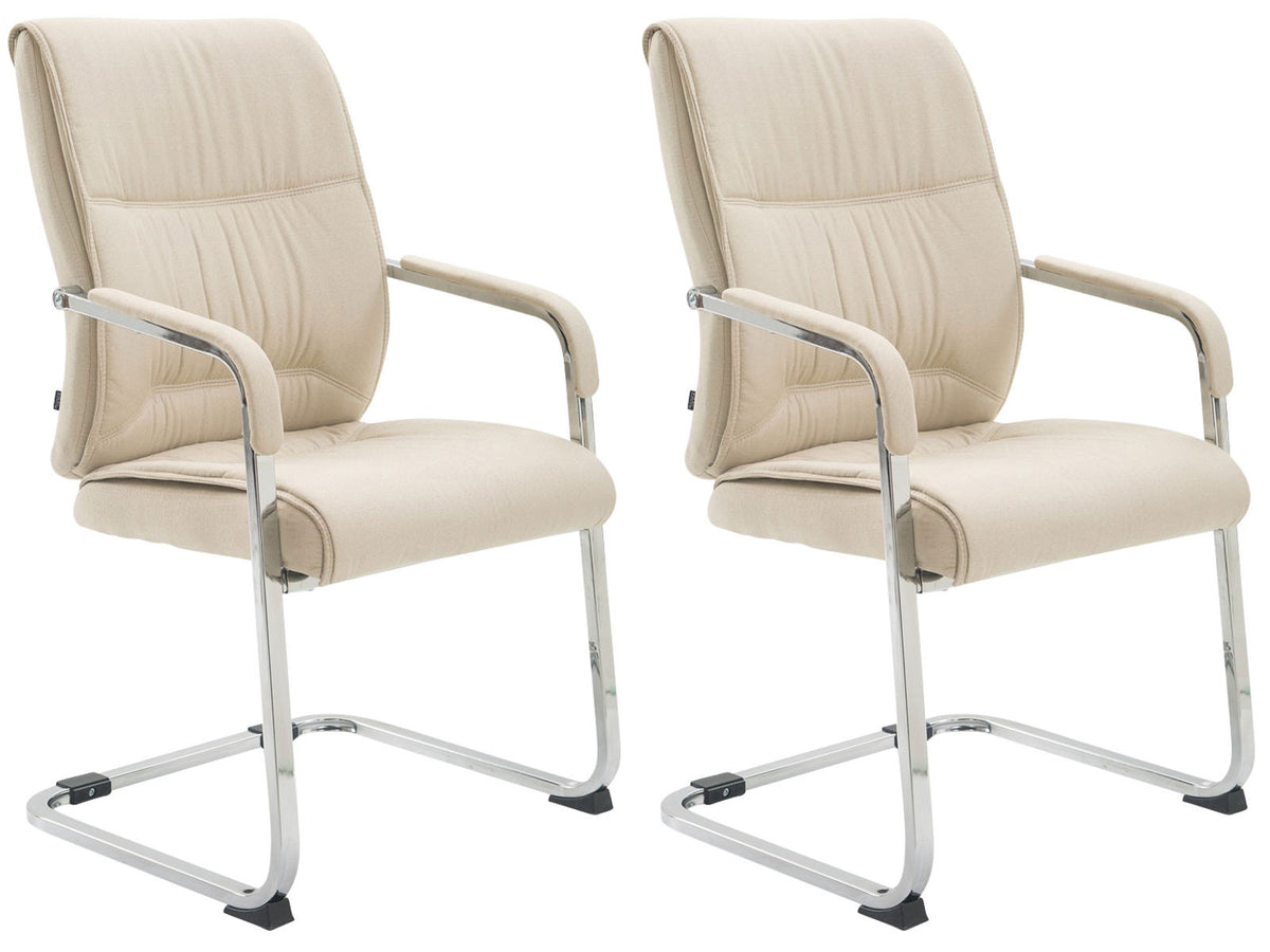 CLP 2er Set Freischwinger XL Anubis Stoff