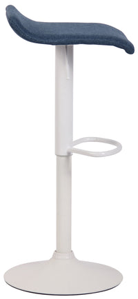 CLP Barhocker Dyn V2 Stoff weiß – Produktabbildung 3