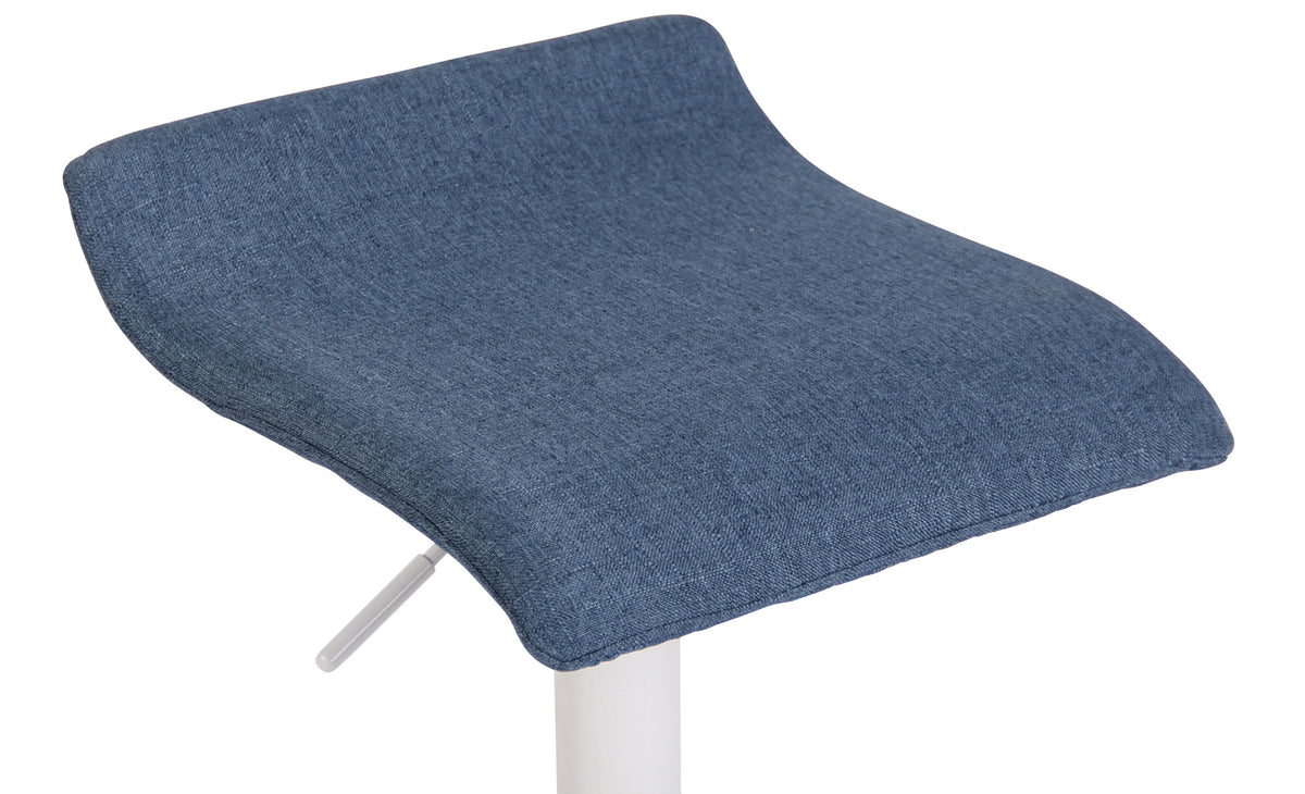 CLP Barhocker Dyn V2 Stoff weiß – Produktabbildung 6