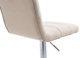 CLP 2er Set Barhocker Limerick Stoff chrom – Produktabbildung 8