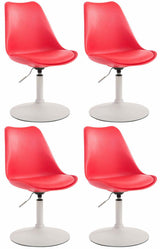 CLP 4er Set Esszimmerstühle Maverick W Kunststoff