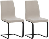 CLP 2er Set Esszimmerstühle Belley Stoff – Produktabbildung 9